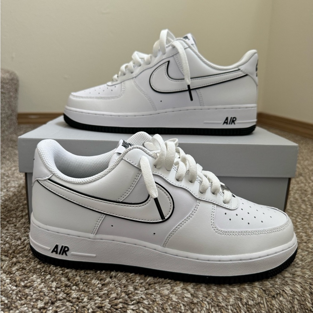 Nike Air Force 1 ‘07   ‘White/White/Black